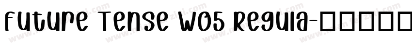 Future Tense W05 Regula字体转换